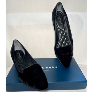 COLE HAAN Tali Luxe Velvet Wedge | Sz 9